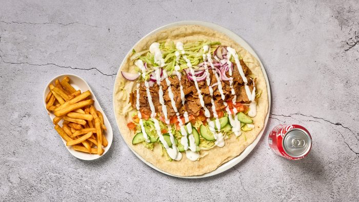 35. Durum med falafel - Image 1