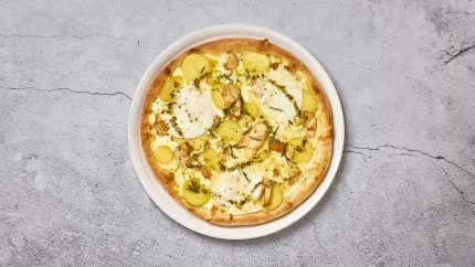 17. Pizza Pesto (Kartoffelpizza)